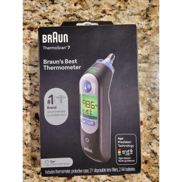 BRAUN Thermoscan 7 Ear Thermometer - Braun's Best Thermometer - Picture 7 of 12
